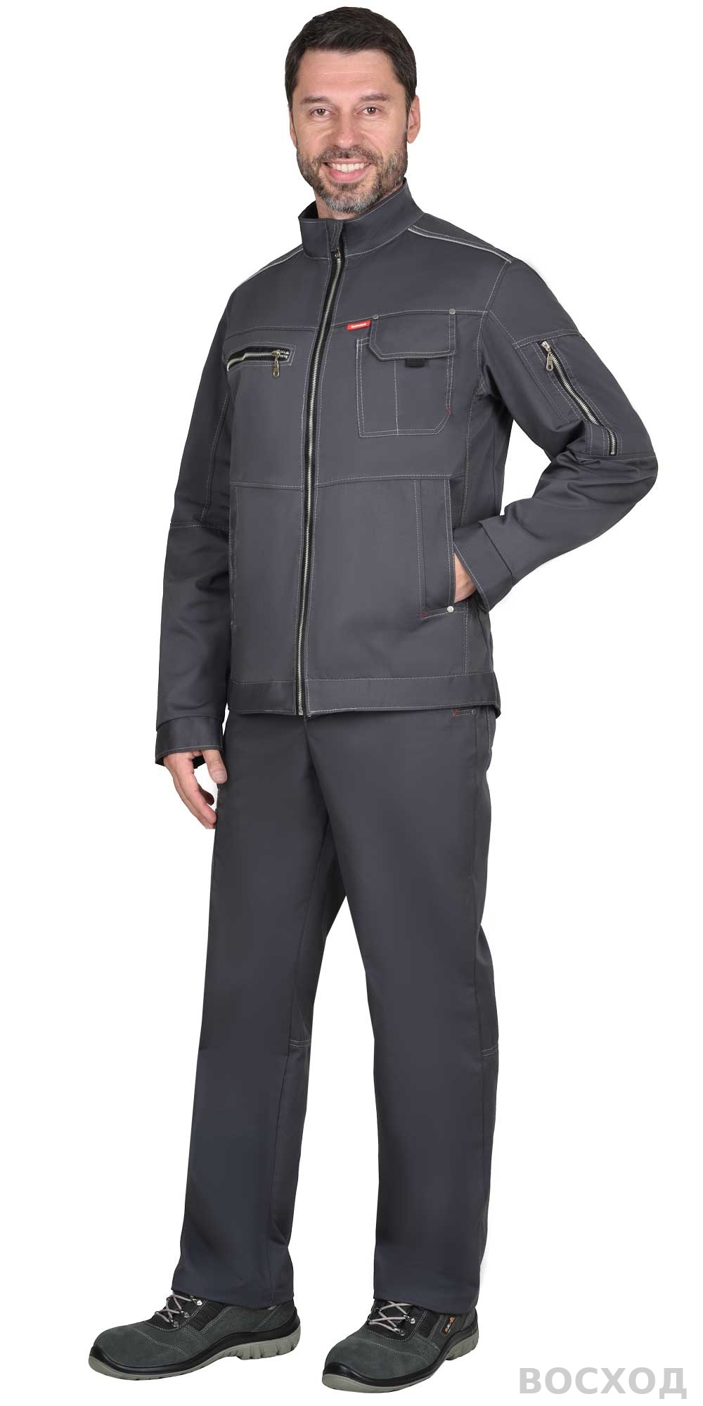 Куртка СИРИУС-ДАЛЛАС серая