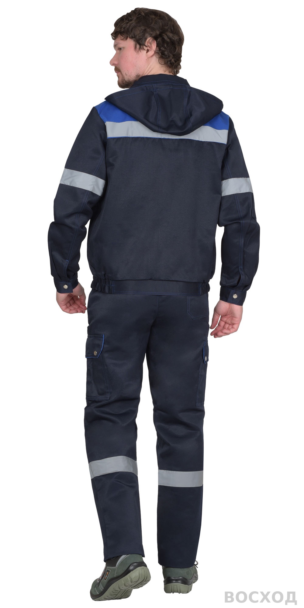 Костюм СИРИУС-ТИТАН куртка, п/к с васильковым и СОП