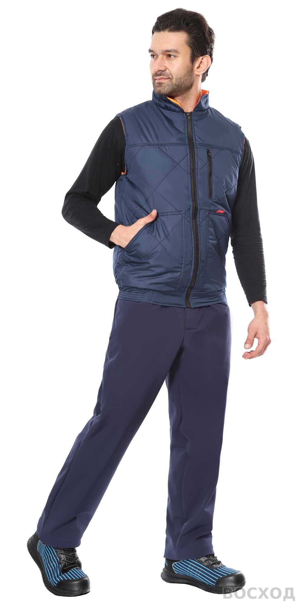 Жилет СИРИУС-ЕВРОПА утепленный тёмно