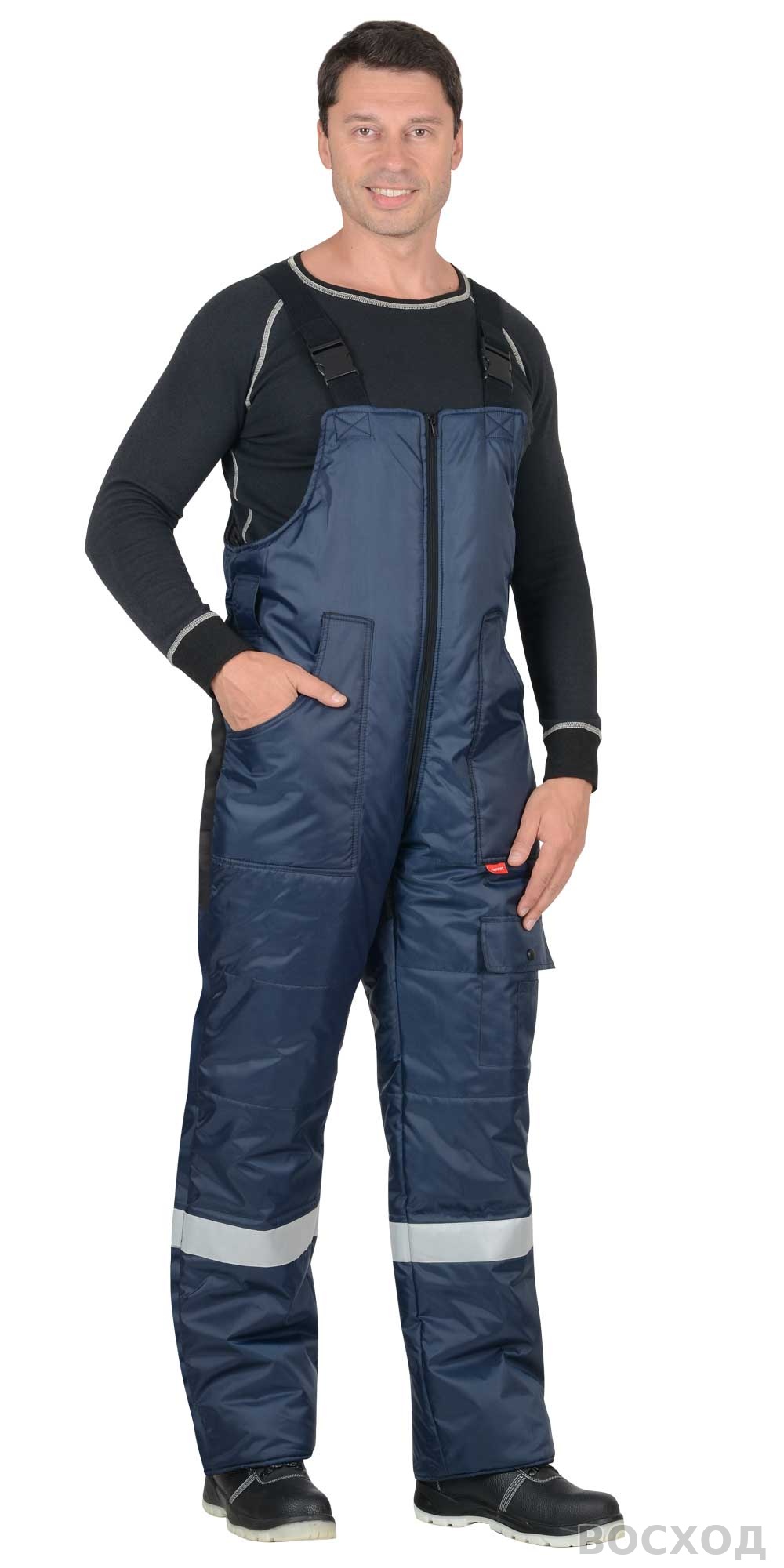 Костюм СИРИУС-БЕРКУТ куртка, п/к с чёрным и СОП 50 мм тк. Оксфорд