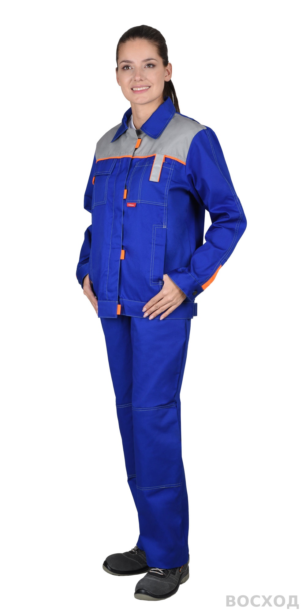 Костюм СИРИУС-ФАВОРИТ куртка, брюки со св.серым