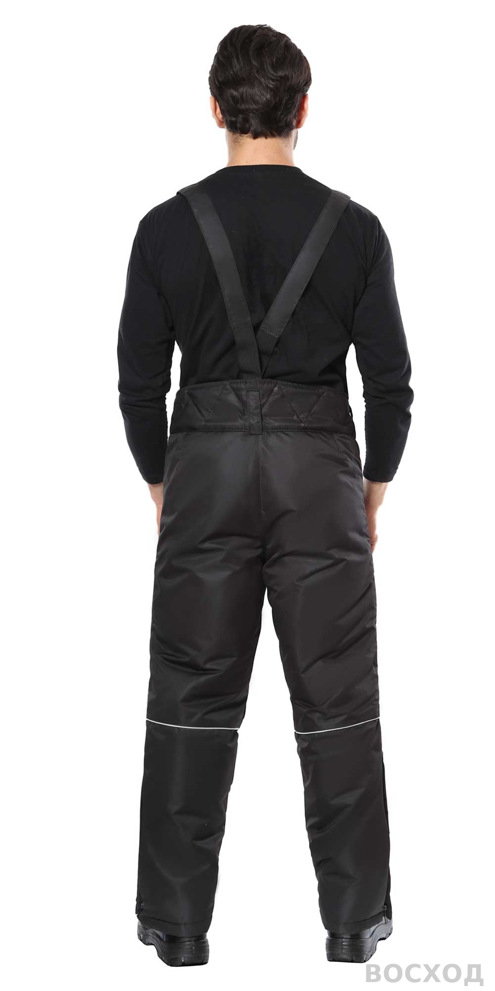 Брюки СИРИУС-АЛЕКС зимние, чёрные