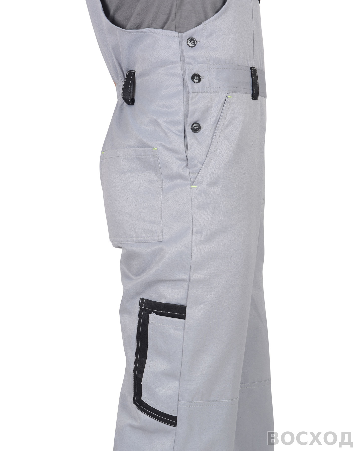 Костюм СИРИУС-ПРАКТИК куртка, п/к св. с черным