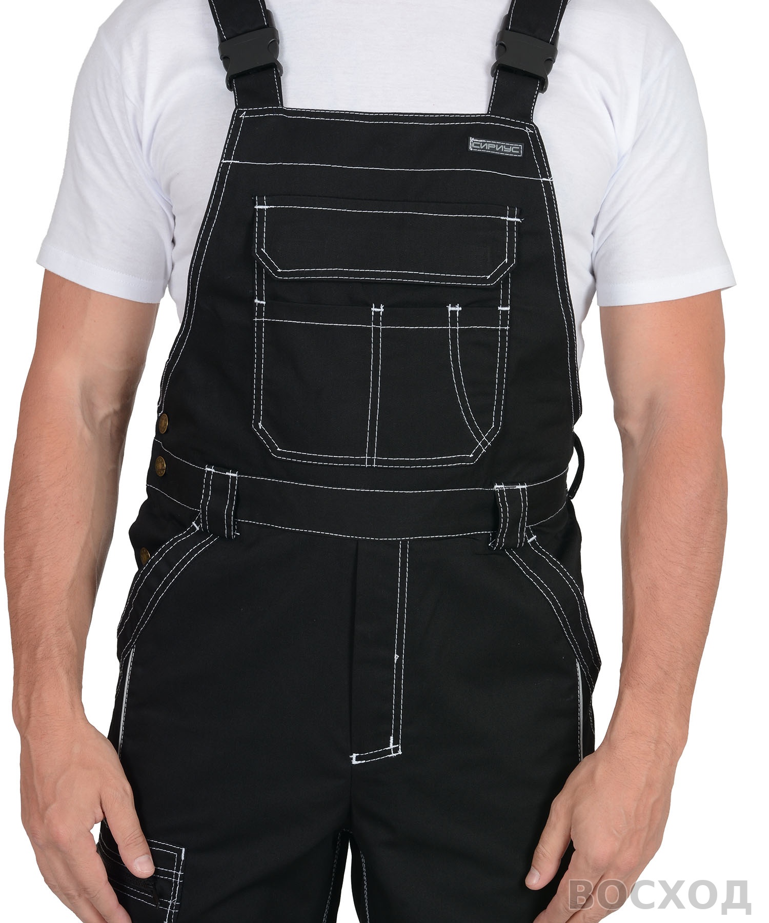 Полукомбинезон СИРИУС-ПРЕСТИЖ черный