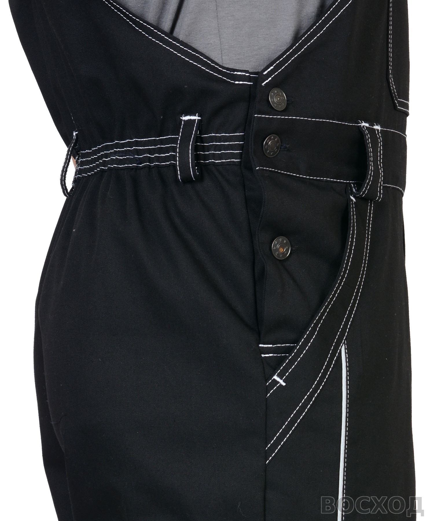 Полукомбинезон СИРИУС-ПРЕСТИЖ черный