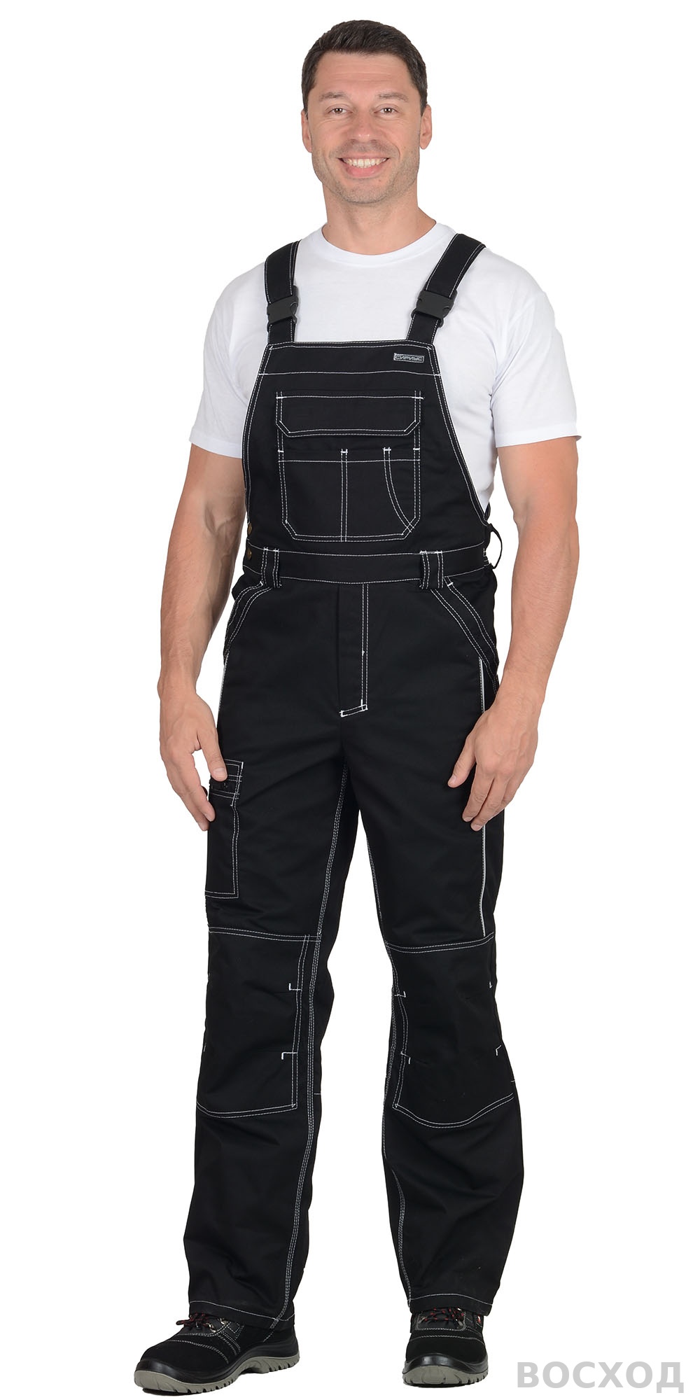 Полукомбинезон СИРИУС-ПРЕСТИЖ черный