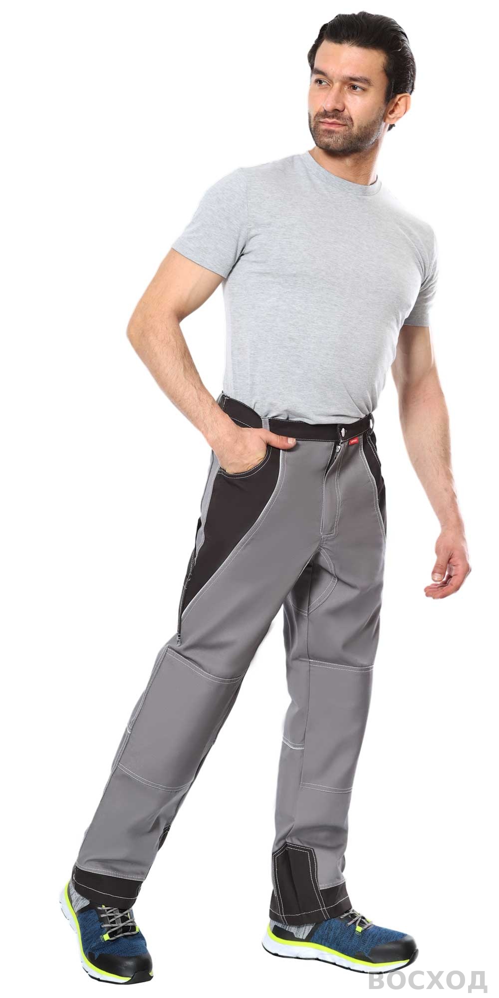 Брюки СИРИУС-ПЕКИН с черным пл. 280 г/кв.м