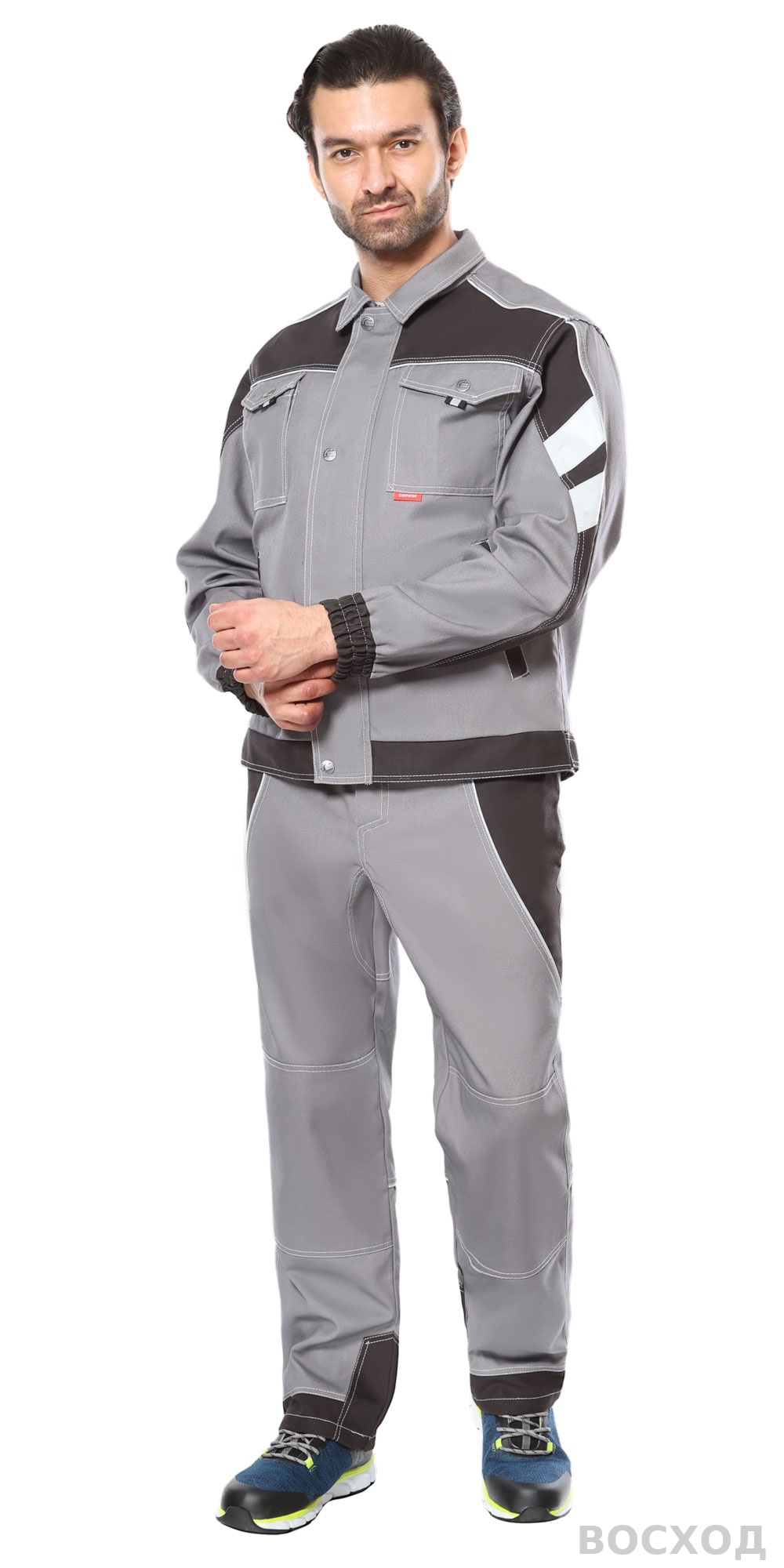 Куртка СИРИУС-ПЕКИН с черным пл. 280 г/кв.м