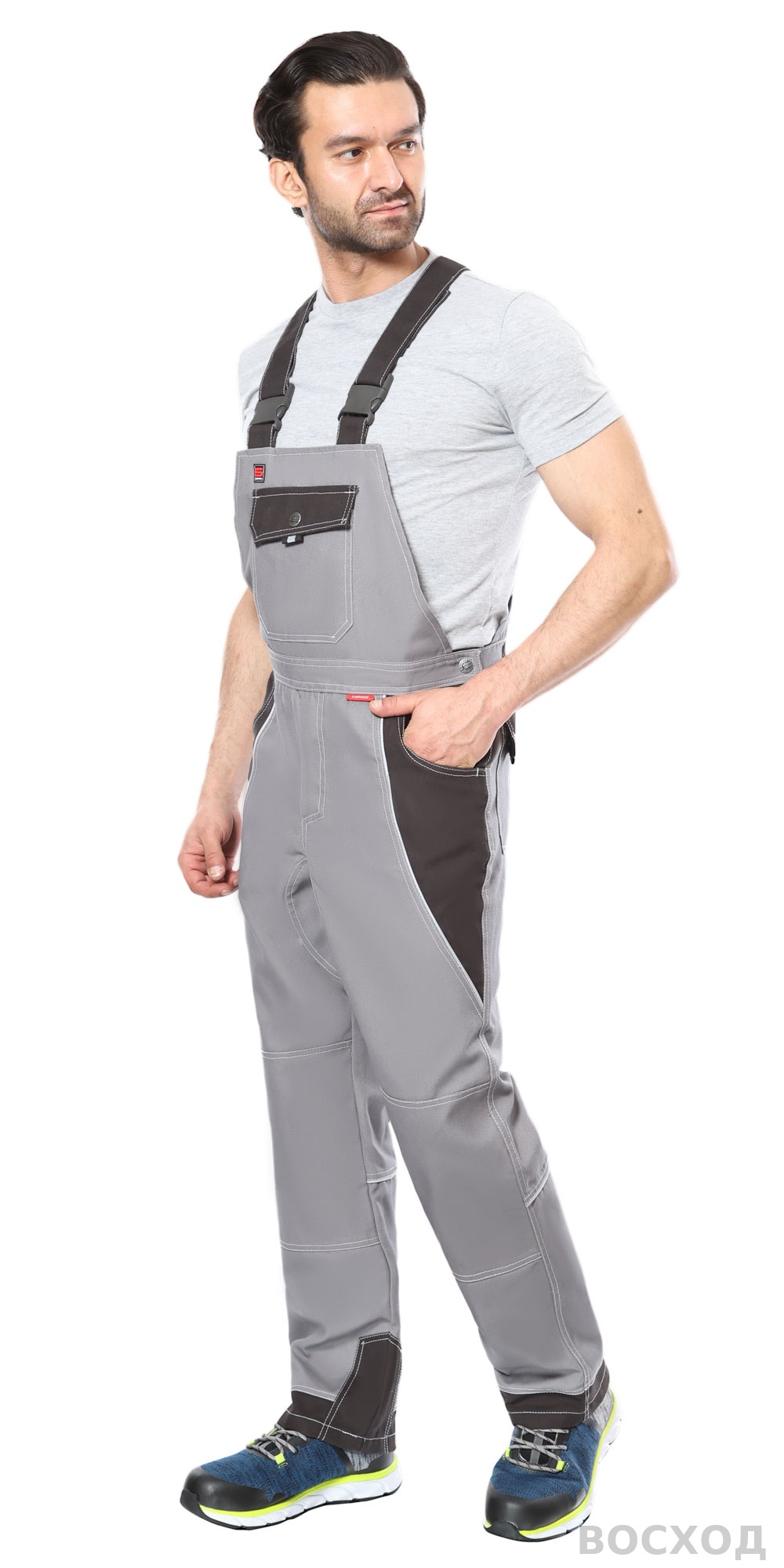 Полукомбинезон СИРИУС-ПЕКИН с черным пл. 280 г/кв.м