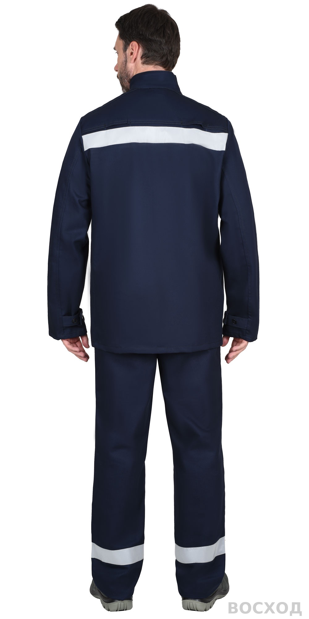 Костюм сварщика СИРИУС-ГЕРКУЛЕС летний: куртка, брюки темно- и СОП