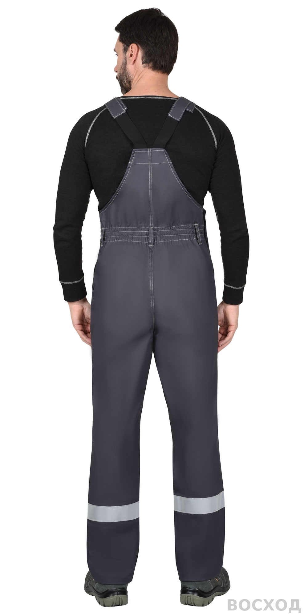 Костюм сварщика СИРИУС-ГЕРКУЛЕС летний, куртка, п/к т. с черным, СОП 50мм