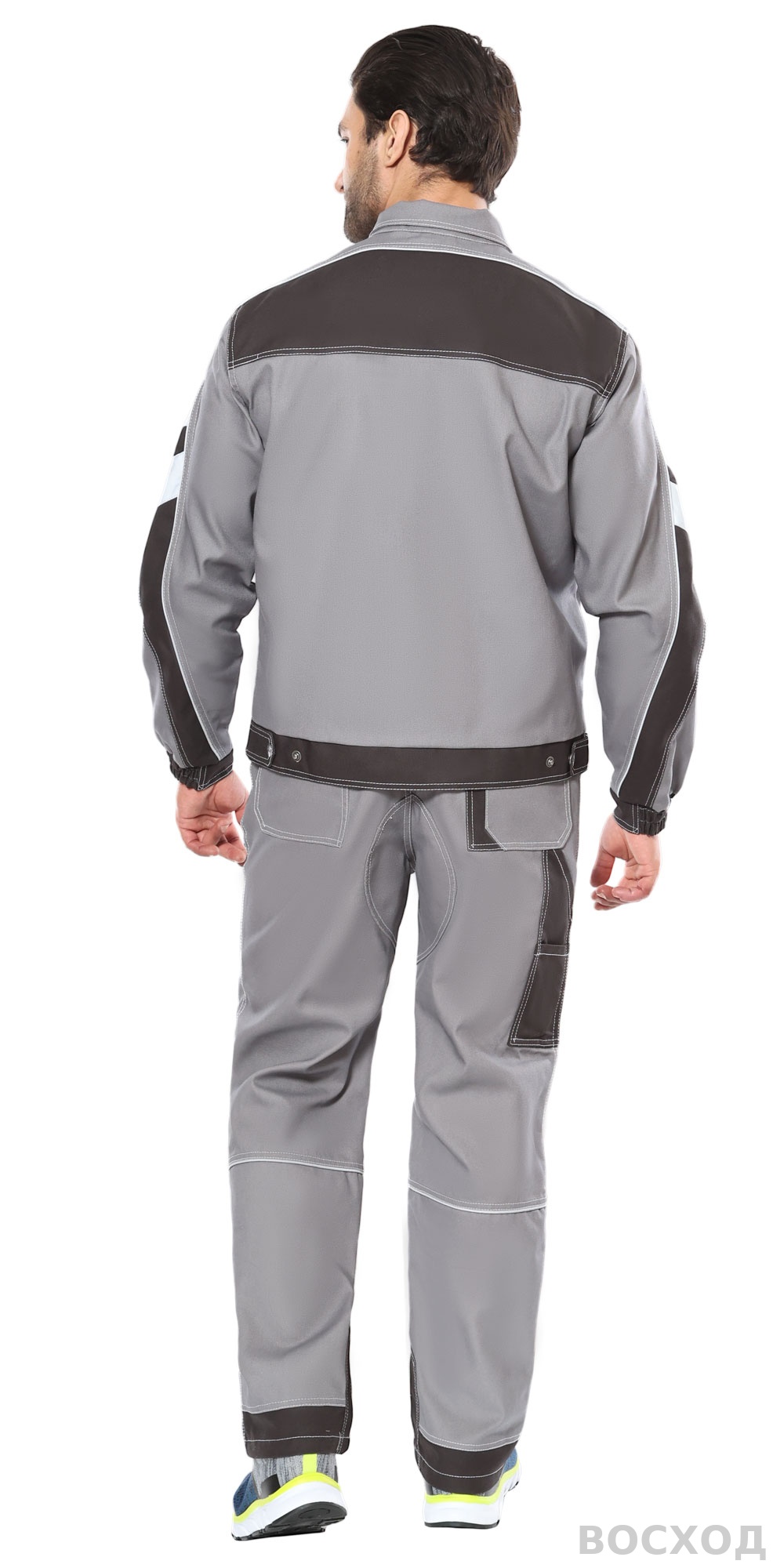 Костюм СИРИУС-ПЕКИН куртка кор., п/к с черным пл. 280 г/кв.м