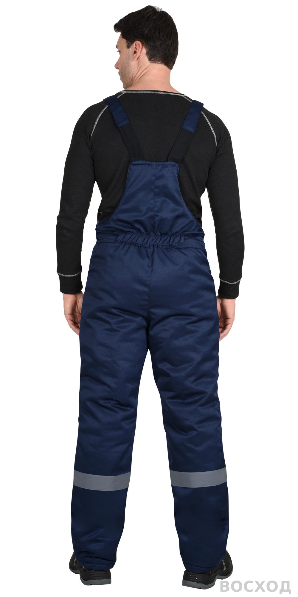 Полукомбинезон зимний универсальный тёмно- с СОП