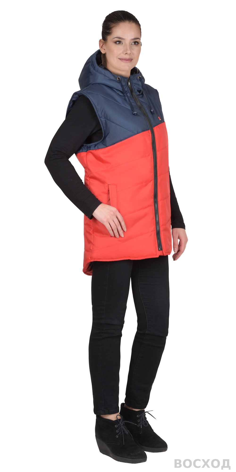 Жилет СИРИУС-ЭЛЬБРУС с темно-синим