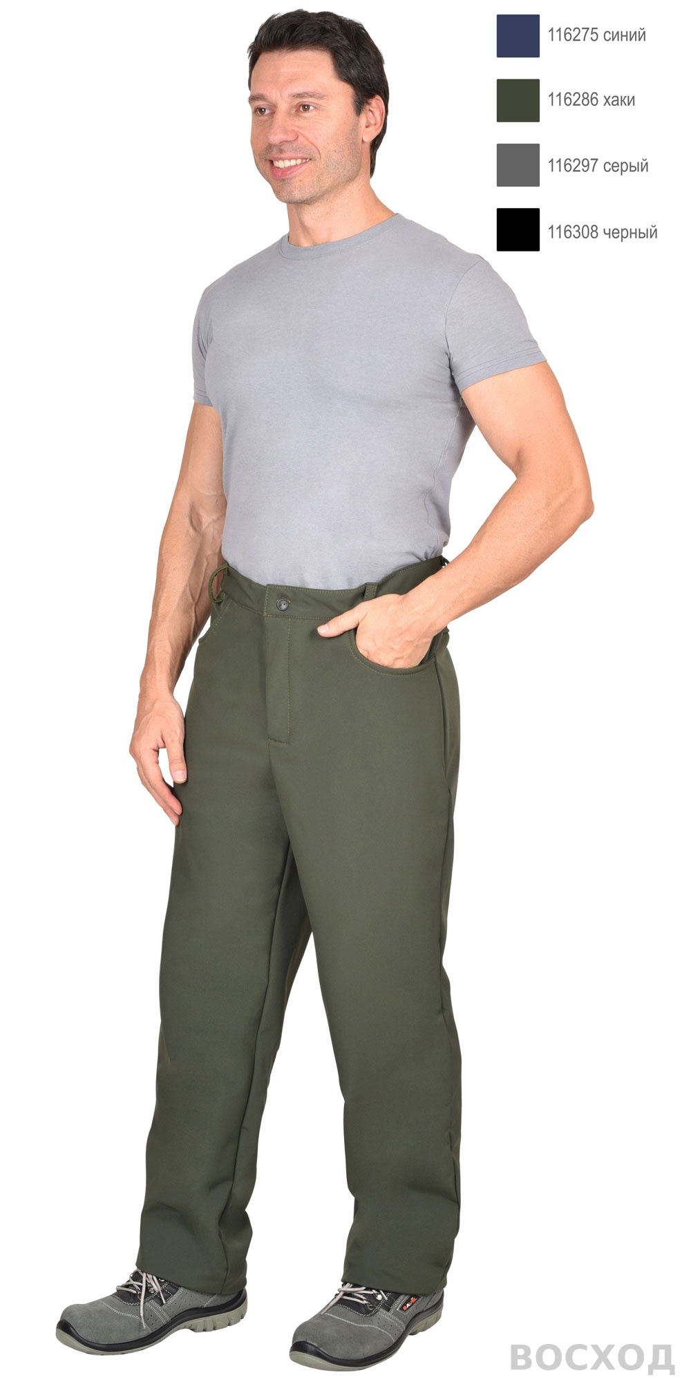 Брюки СИРИУС-АЗОВ софтшелл пл 350 г/кв.м