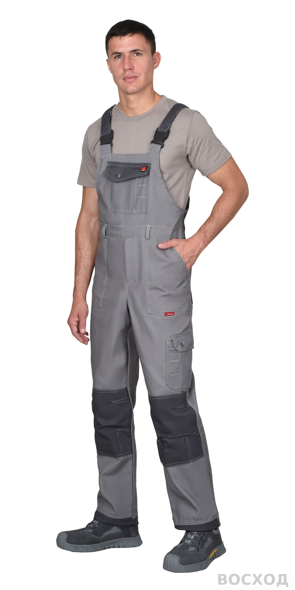 Полукомбинезон СИРИУС-ВЕСТ-ВОРК ср. с т.серым