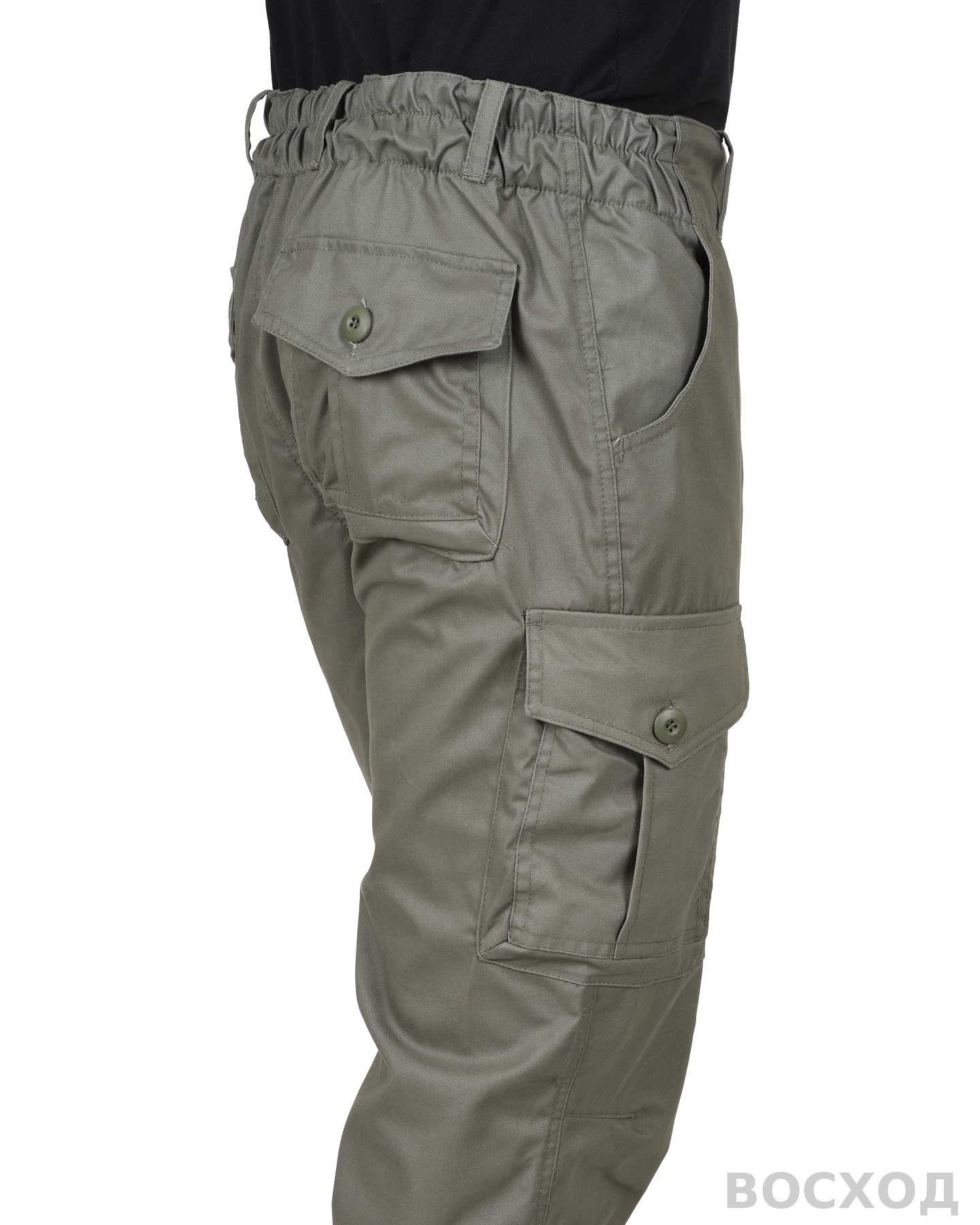 Брюки СИРИУС-ТАКТИК олива тк. механический стрейч с ВО