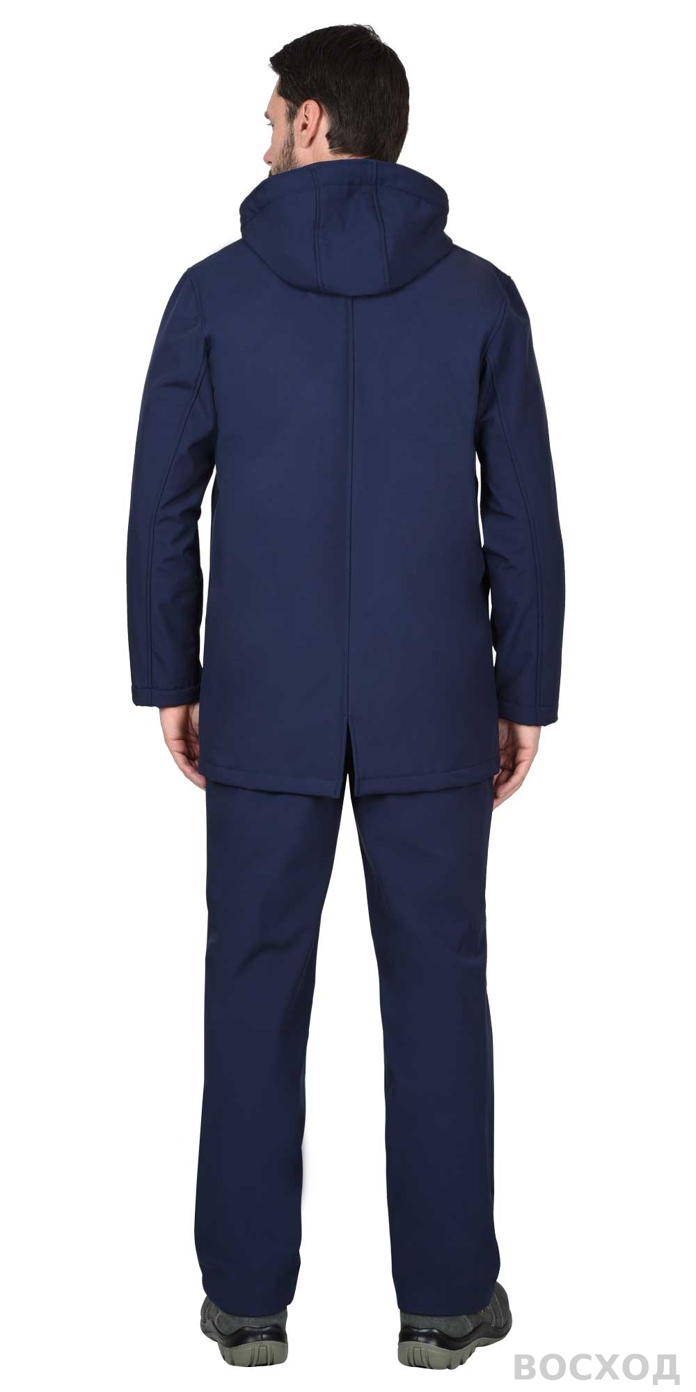 Костюм СИРИУС-АЗОВ с капюшоном софтшелл пл 350 г/кв.м