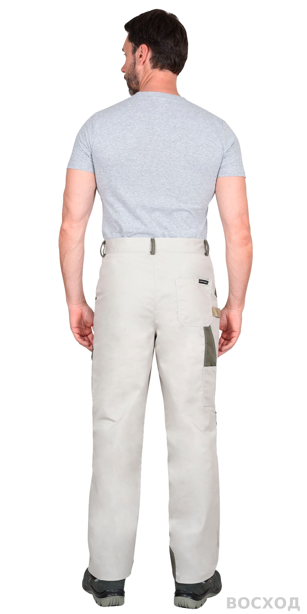 Брюки СИРИУС-КАСПИЙ с оливой и песочным и СОП