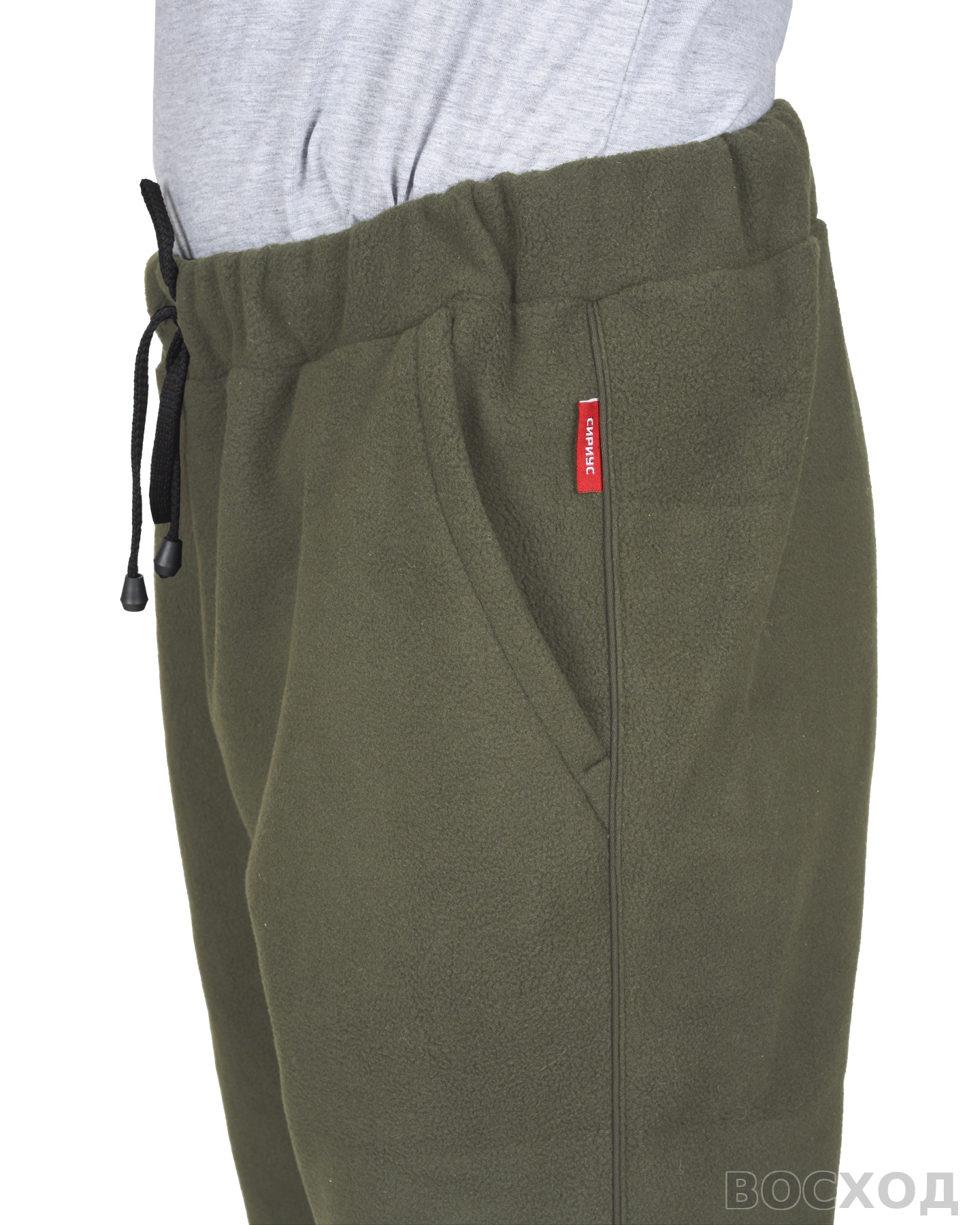 Брюки флисовые СИРИУС-КОМФОРТ оливковые