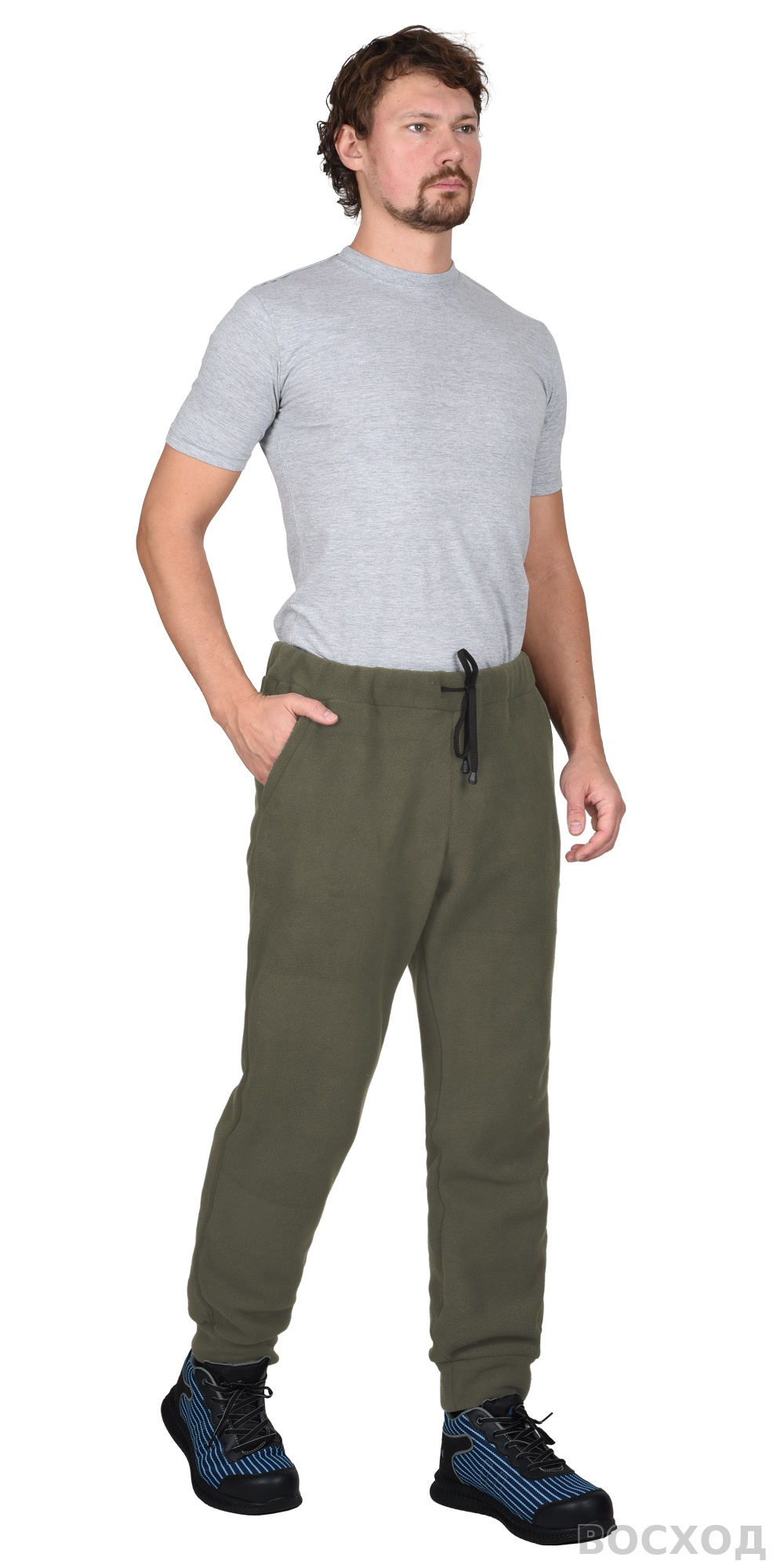 Брюки флисовые СИРИУС-КОМФОРТ оливковые