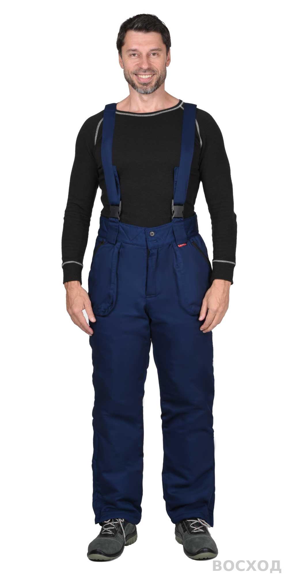 Костюм СИРИУС-ФАВОРИТ зимний: куртка, брюки т. со ср.серым