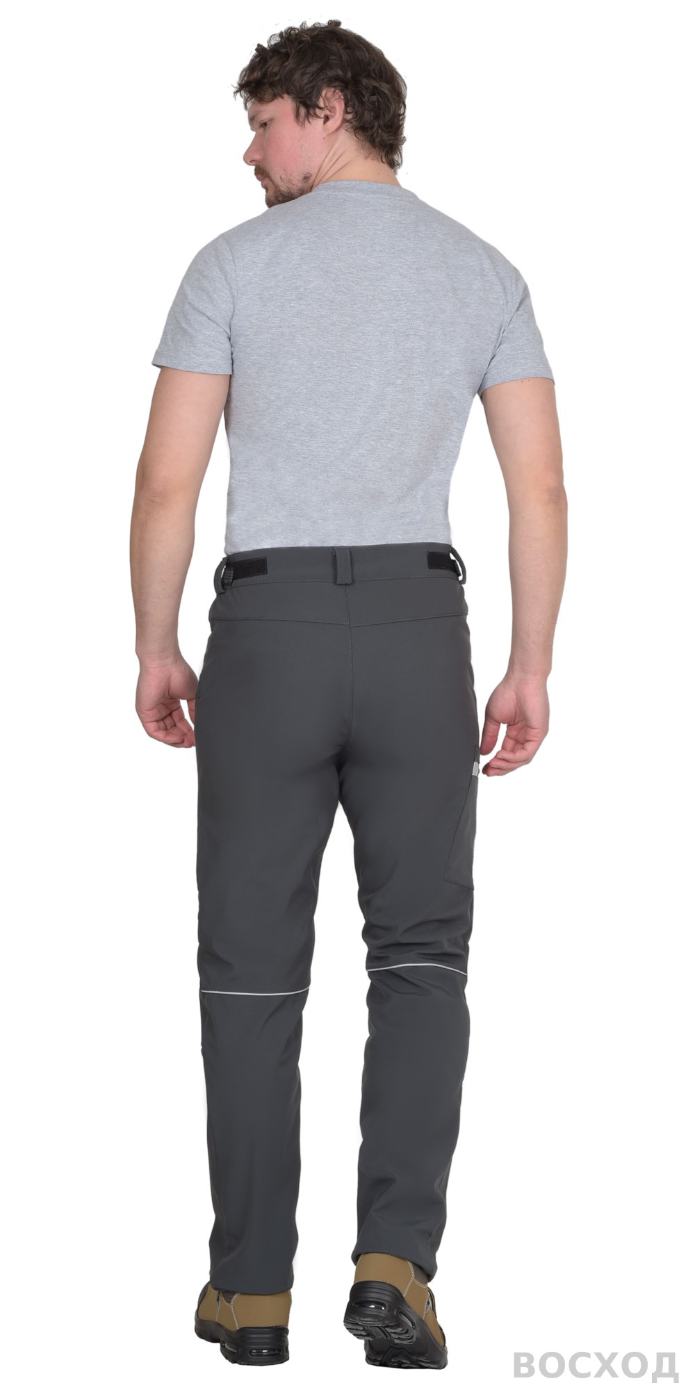 Брюки СИРИУС-СПЕЙС софтшелл т.серые