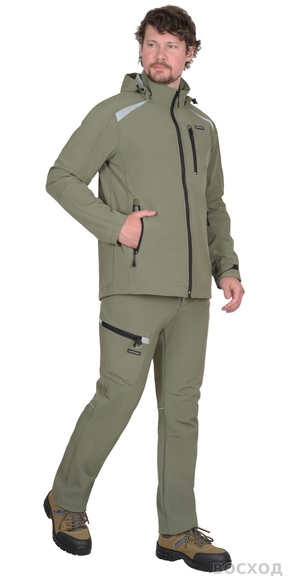 Костюм СИРИУС-СПЕЙС софтшелл олива