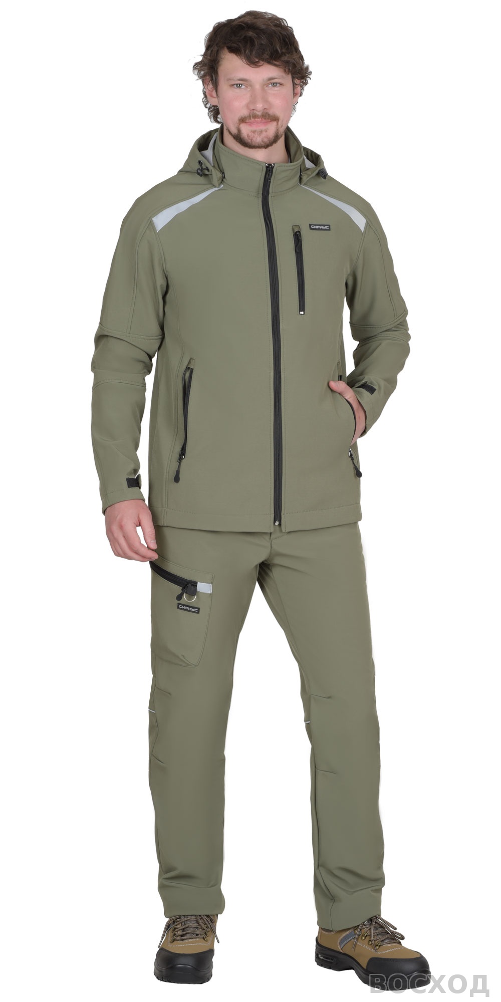 Костюм СИРИУС-СПЕЙС софтшелл олива