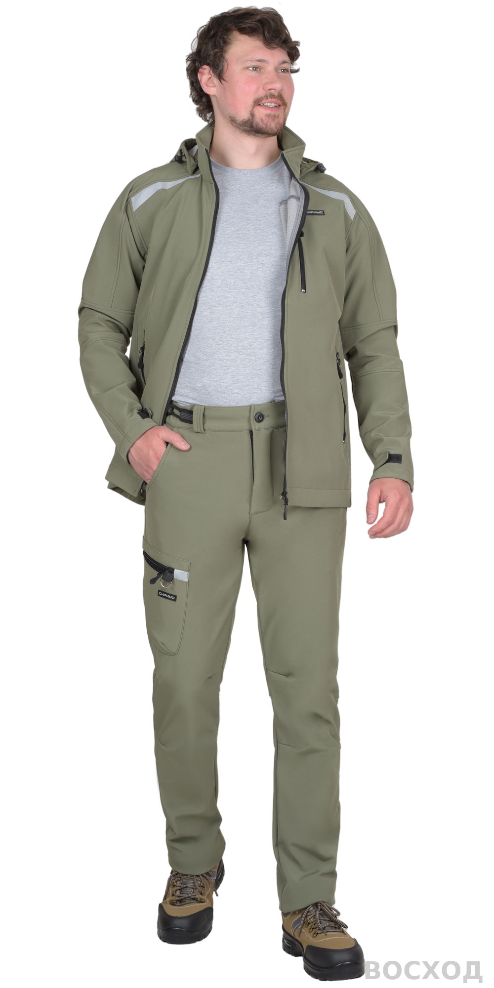Костюм СИРИУС-СПЕЙС софтшелл олива