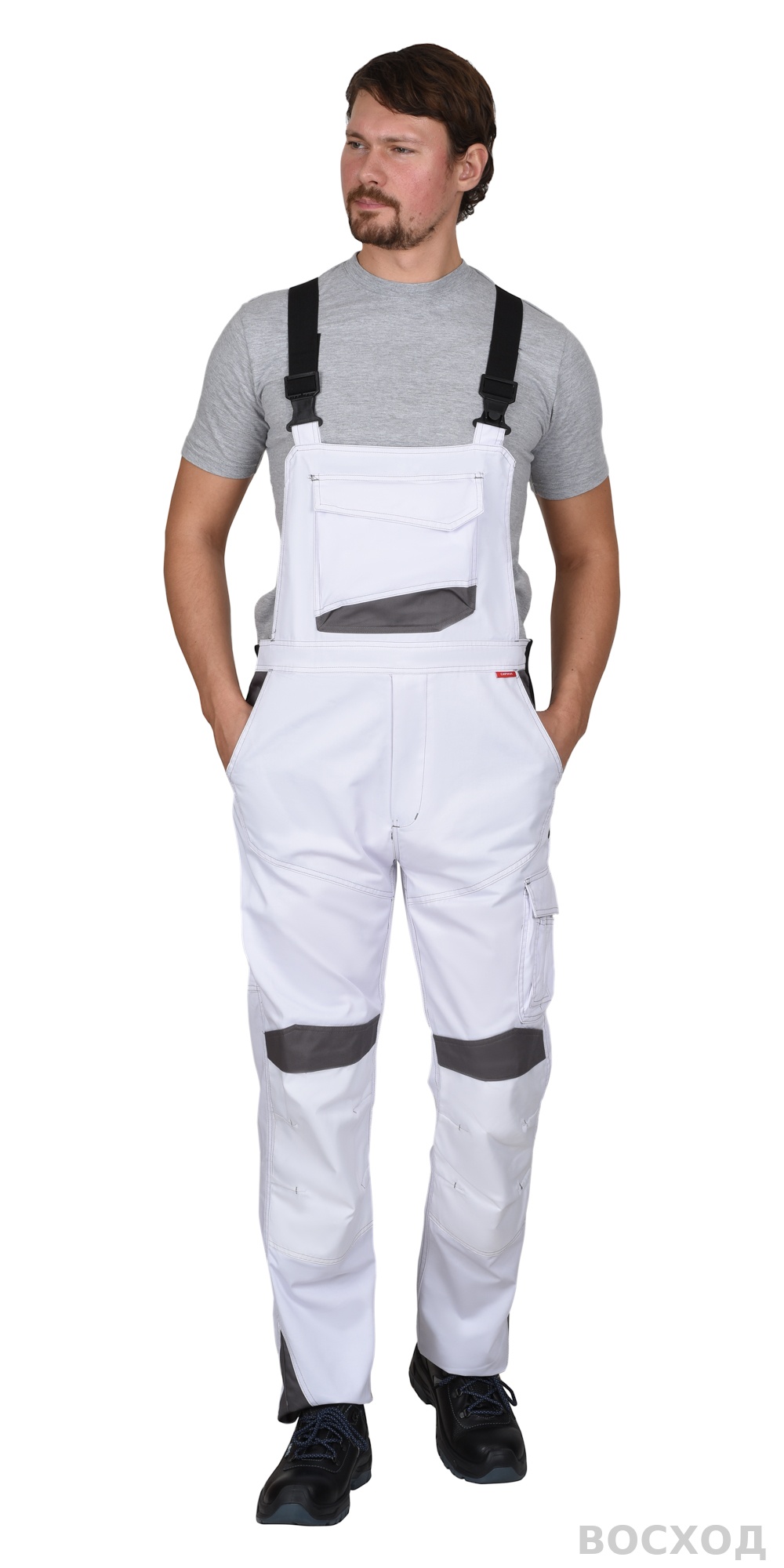 Полукомбинезон СИРИУС-ЦИТРИН со средне-серым