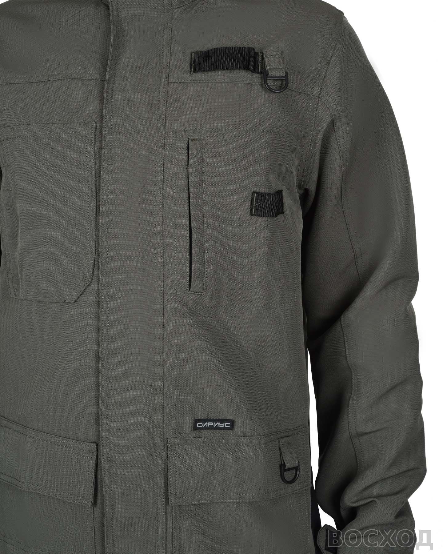 Костюм СИРИУС-ТРИТОН куртка, брюки с черным тк.Кошачий глаз