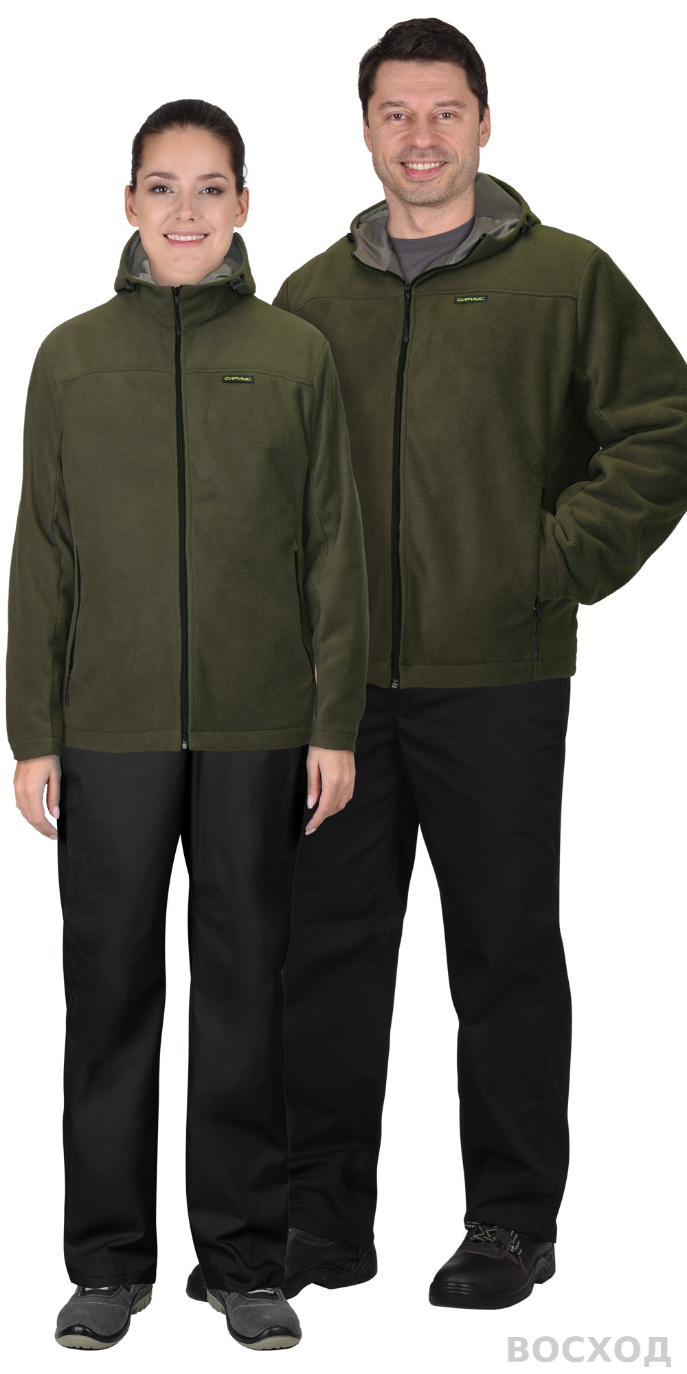 Куртка флисовая СИРИУС-ТЕХНО (флис дублированный)