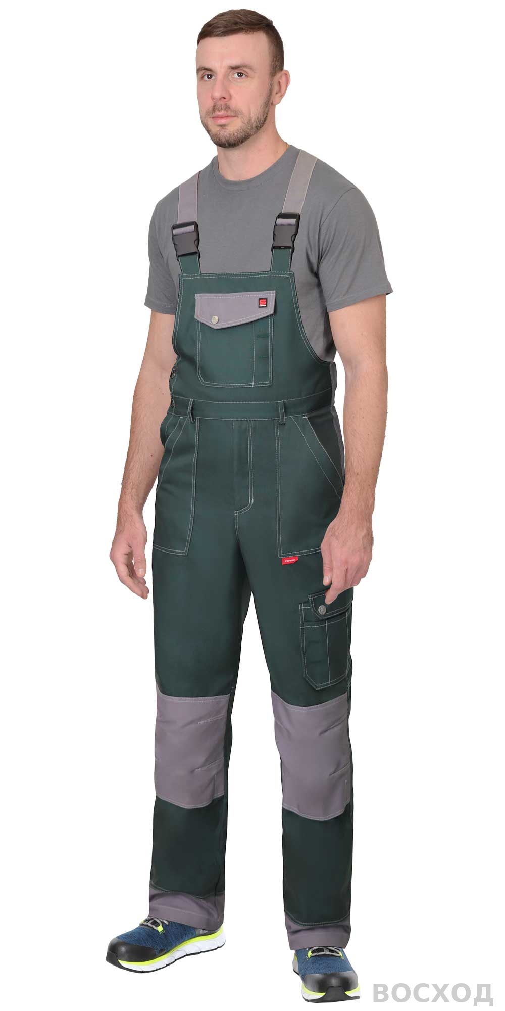 Костюм СИРИУС-ВЕСТ-ВОРК куртка, п/к со ср.серым