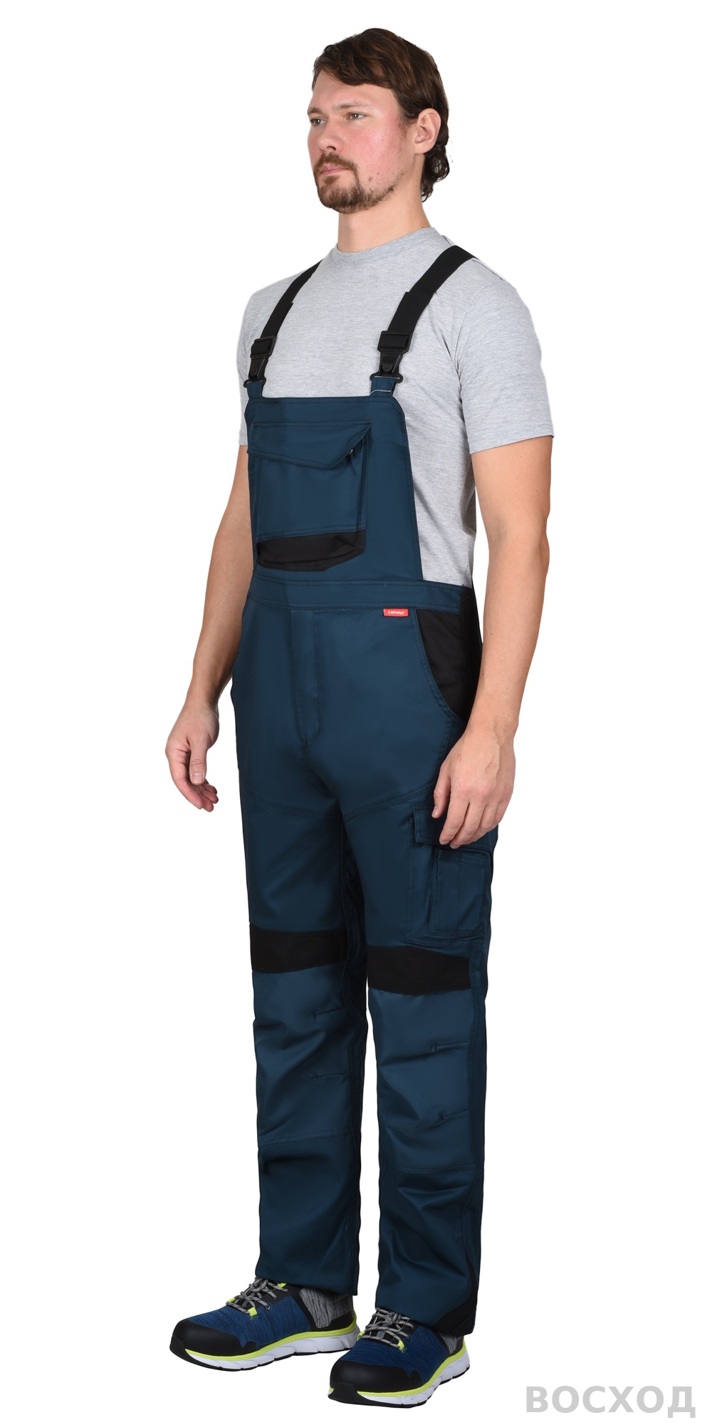 Полукомбинезон СИРИУС-ЦИТРИН с черным