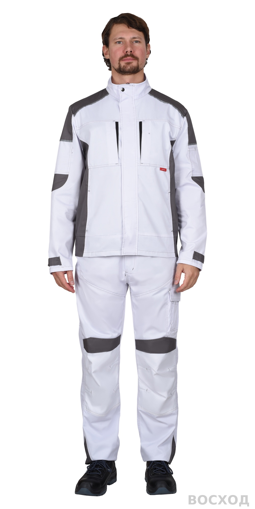 Костюм СИРИУС-ЦИТРИН куртка, брюки со средне-серым