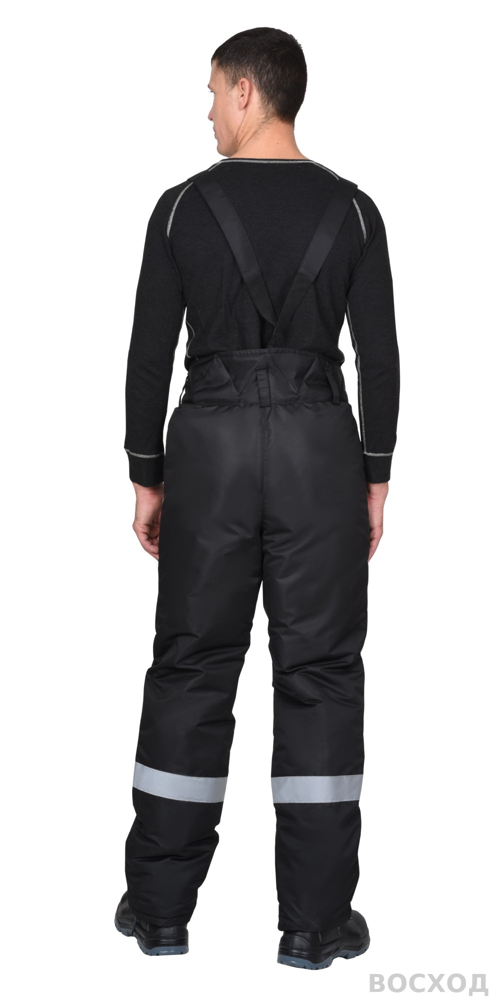 Костюм СИРИУС-КОМФОРТ куртка, брюки, темно- с черным