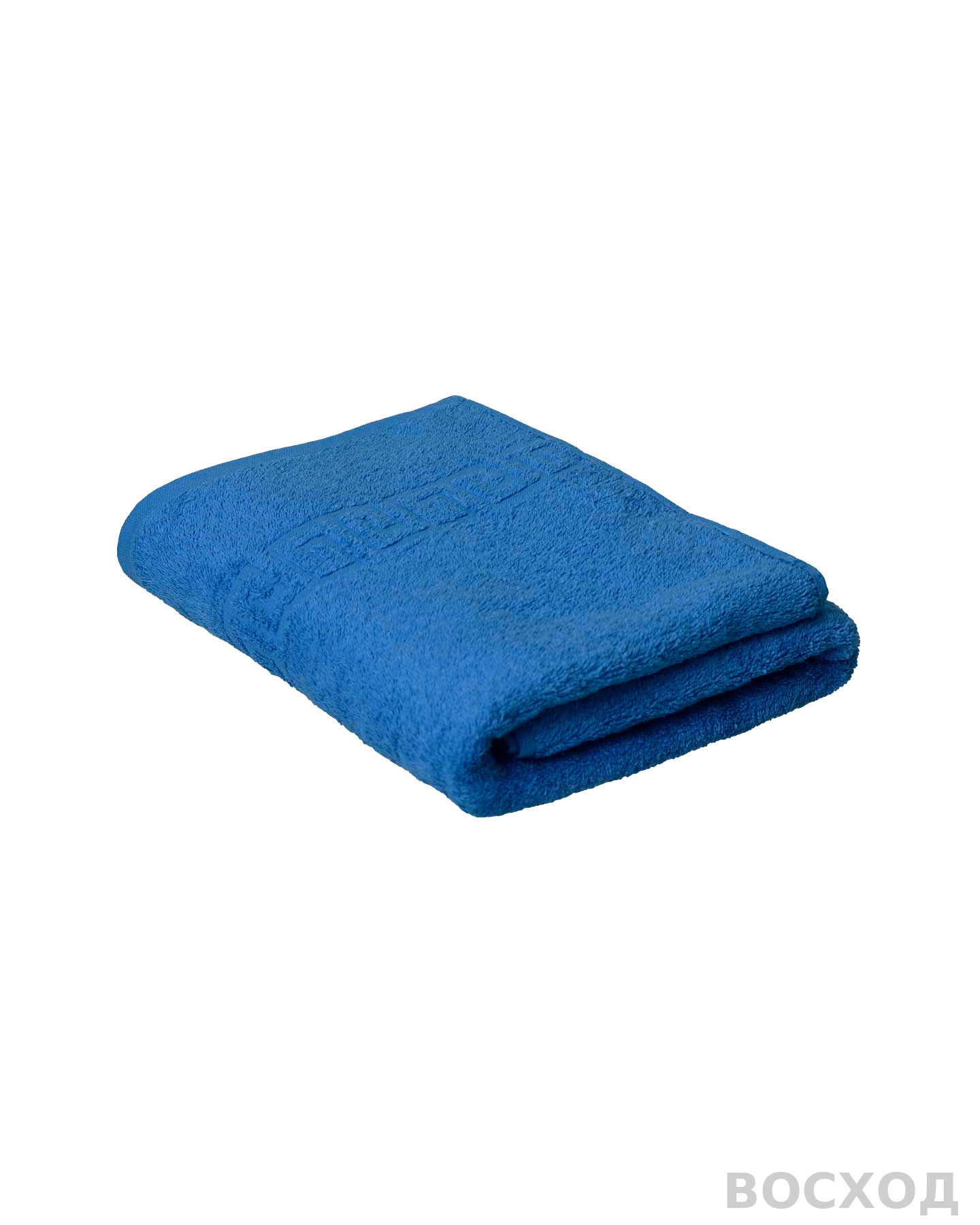 Полотенце махровое (40х70) синий (cloisonne) 430 г/м2 (Туркмения) (х180)