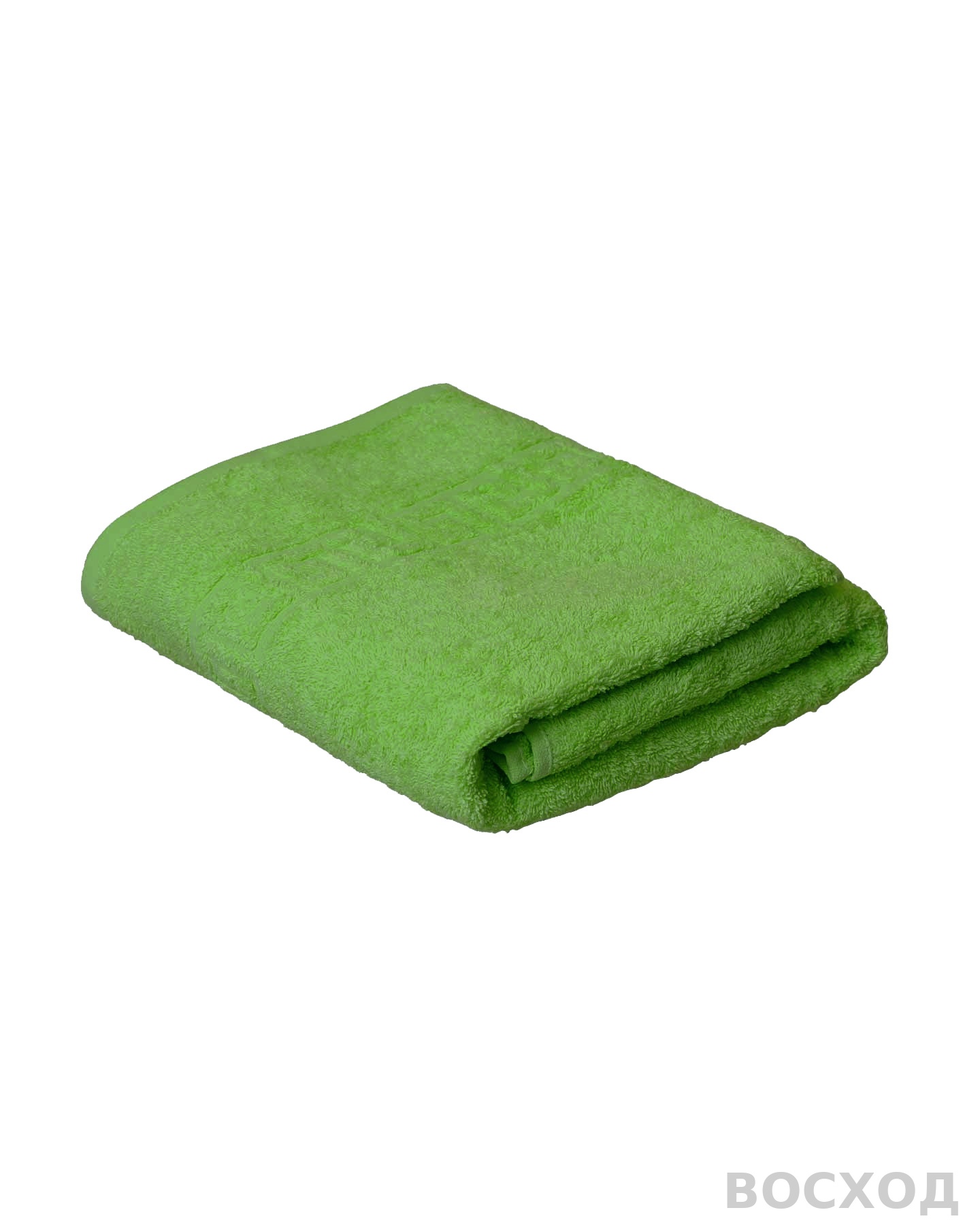 Полотенце махровое (70х140) светло-зеленый (bud green) 430 г/м2 (Туркмения) (х55)