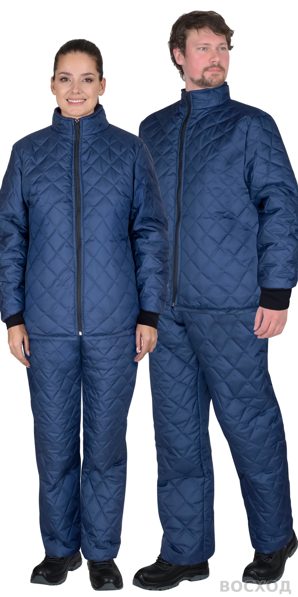 Куртка СИРИУС-МИШЛЕН утепленная, универсальная, тёмно-синяя