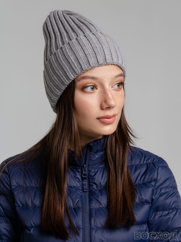 Шапка Norfold, светло-серый меланж - изображение 3