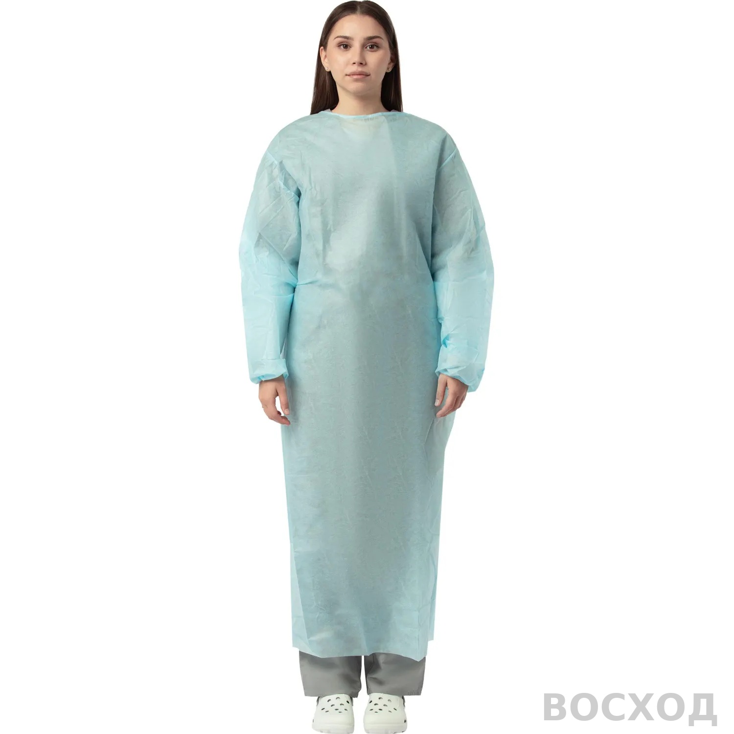 Халат хирург. стер."Евро"пл.25 длина 140