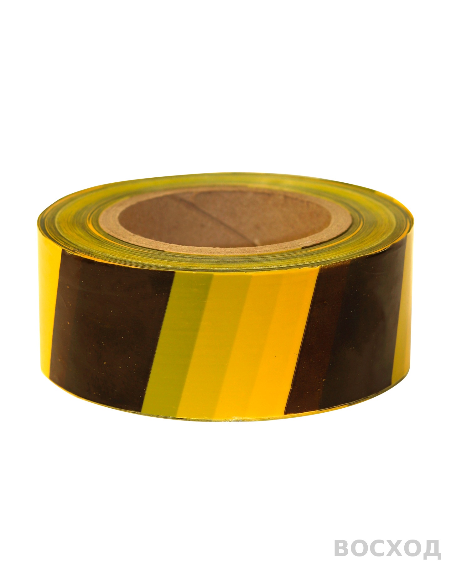 Лента для ограждений ЛО-250 ЗЕБРА (чёрно-жёлтая) 75 мм (по 250 м) 50 микрон